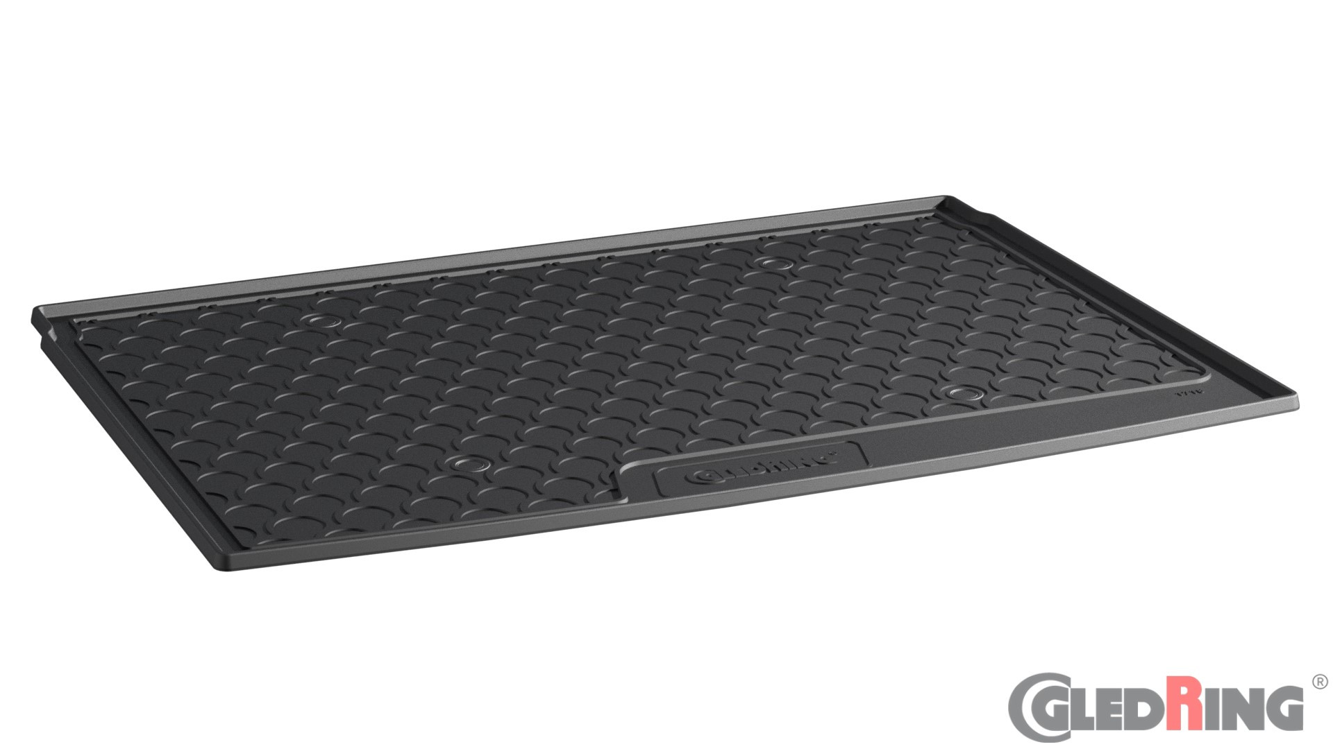 Original Gledring Premium Gummi Kofferraummatte - MERCEDES B-Classe W 246 (tiefer Boden) 2011-2019